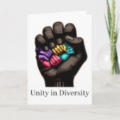 Unity in Diversity カード (正面)