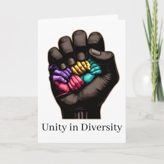 Unity in Diversity カード (正面)