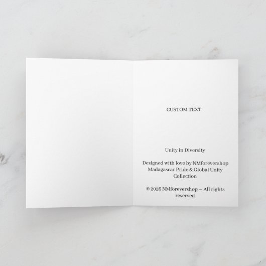 Unity in Diversity カード (内部)