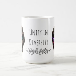 Unity in Diversity コーヒーマグカップ