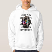 Unity in Diversity パーカ (正面)