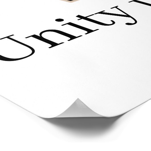 Unity in Diversity ポスター (角)