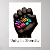 Unity in Diversity ポスター (正面)