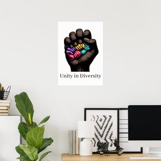 Unity in Diversity ポスター (ホームオフィス)