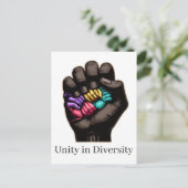 Unity in Diversity ポストカード (スタンド正面)