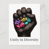 Unity in Diversity ポストカード (正面)