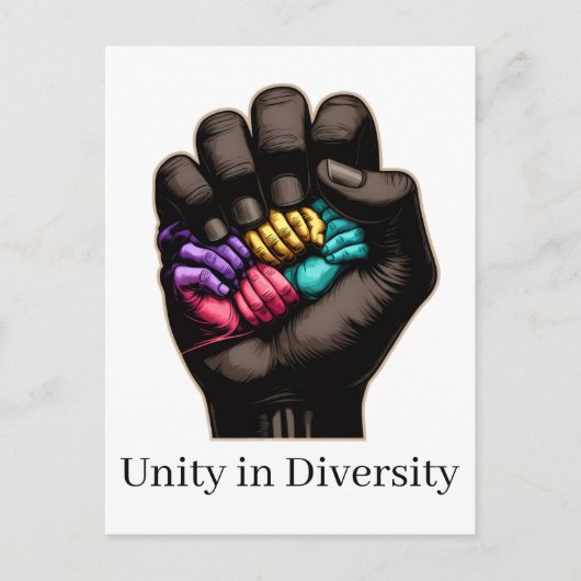 Unity in Diversity ポストカード (正面)