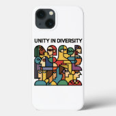 Unity in Diversity - Geometric Rainbow iphoneケース Case-Mate iPhoneケース (裏面)