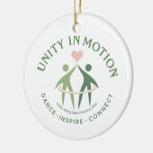 Unity in Motion セラミックオーナメント (左)