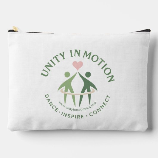 Unity in Motion Shoe Bag アクセサリーポーチ (正面)