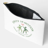 Unity in Motion Shoe Bag アクセサリーポーチ (見開き)