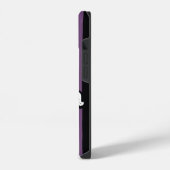 "Unity Is Strength - 太い虹色ストライプのスマホコ iPhoneケース (左側面)