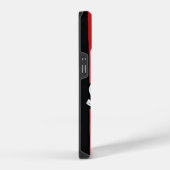 "Unity Is Strength - 太い虹色ストライプのスマホコ iPhoneケース (右側面)