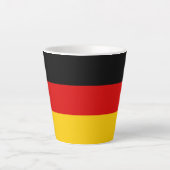 Unity Justice Freedom Germany Flag Mug カフェラテマグ (正面)