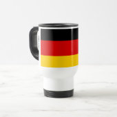 Unity Justice Freedom Germany Flag Mug トラベルマグ (正面左)