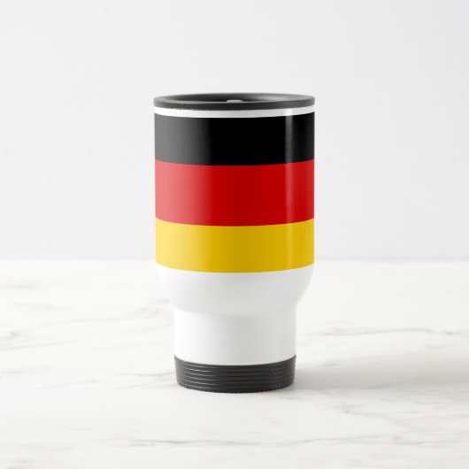 Unity Justice Freedom Germany Flag Mug トラベルマグ (中央)