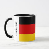 Unity Justice Freedom Germany Flag Mug マグカップ (左)