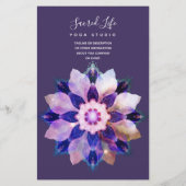 Unity Mandala チラシ (裏面)