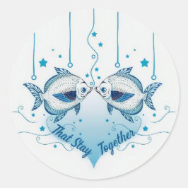 Unity of Hearts: A Whimsical Ode to Togetherness ラウンドシール