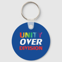 "Unity over Division"プライド、lgbtq、lgbt blue