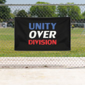 Unity over Division – 赤、白、青、黒 横断幕 (インサイチュ)