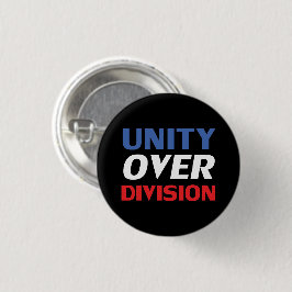 Unity over Division – 赤、白、青、黒 缶バッジ