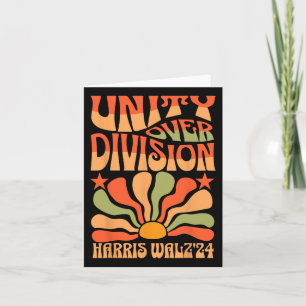 Unity Over Division Harris 2024ホイマー2024投票 カード