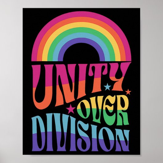 Unity Over Division Harris Wheimer 2024 ポスター (正面)