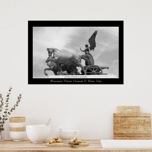 Unity Quadrigaポスター ポスター (キッチン)