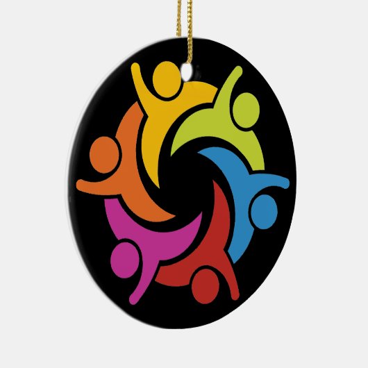 Unity - Teamwork - SRF セラミックオーナメント (右)