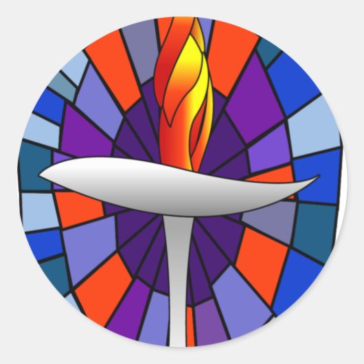 Unity Temple Chalice製品 ラウンドシール (正面)