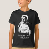 Unius Libri Philosopher Thomas Aquinas Quote  Tシャツ (正面)