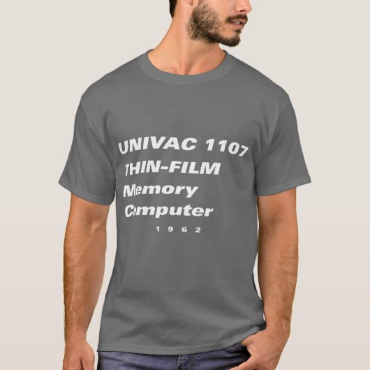 Univacの1107年のTシャツ Tシャツ (正面)