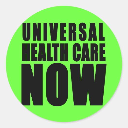 Universal Health 気に Now製品 ラウンドシール (正面)