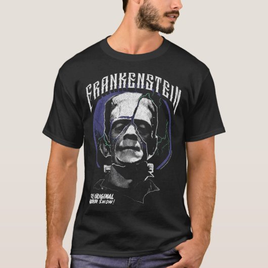 Universal Monsters Artist Series Frankenstein Horr Tシャツ (正面)