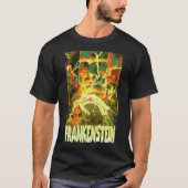 Universal Monsters Artist Series Frankenstein Post Tシャツ (正面)