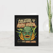 Universal Monsters Creature Retro Halloween Mask  カード (正面)