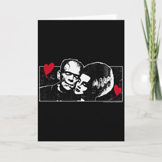 Universal Monsters Valentines Day Frankenstein And カード (正面)