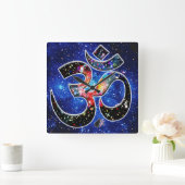 Universal OM Dhyana スクエア壁時計 (ホーム)