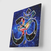 Universal OM Dhyana スクエア壁時計 (傾斜)