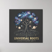 Universal Roots キャンバスプリント (正面)