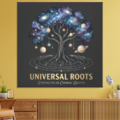 Universal Roots キャンバスプリント (インサイチュ (リビング))
