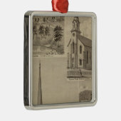 Universalisty最初教会、ミネアポリス、ミネソタ メタルオーナメント (右)