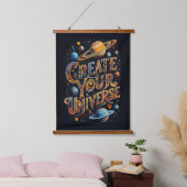 Universeカラーバーストの作成 吊り下げ型タペストリー (寝室)