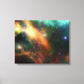 Universe モダン Sky Star Cosmosキャンバス印刷 キャンバスプリント (正面)