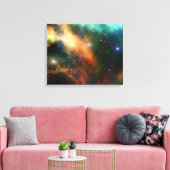 Universe モダン Sky Star Cosmosキャンバス印刷 キャンバスプリント (インサイチュ (リビング))