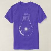 Universe In a Lightbulb by Tobe Fonseca Tシャツ (デザイン正面)