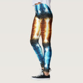 Universe Love - Power Yoga Leggings レギンス (左)