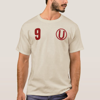 Universitarioのワイシャツクリーム色v2ペルー Tシャツ
