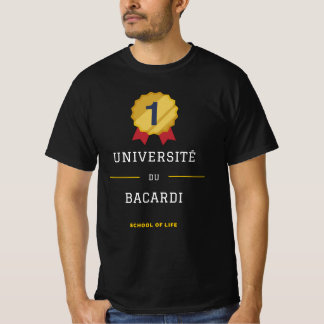 Université du bacardi tシャツ